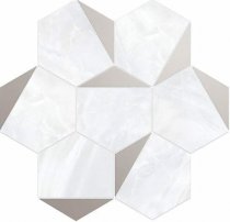 Vallelunga Nolita Esagona Triangolo Bianco Platinum 30x28