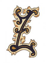 Versace Alphabet Lettera Bianca Z 14.5x19.4