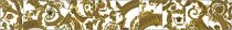 Versace Alphabet Mix Decori Bianco-Oro 14.5x19.4