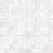 Versace Emote Mosaico T144 Onice Bianco 39x39