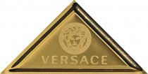 Versace Firma Triangolo Medusa Gold Pvd 8.7x4.5