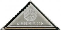 Versace Firma Triangolo Medusa Silver Pvd 8.7x4.5