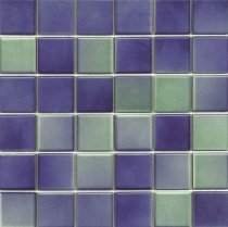 VitrA Colorline Dark Blue-Green Mix 8 Glossy Nn 5x5 30x30
