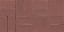 Westerwalder Klinker Klinker Paving Stones Naturrot 40 10x20