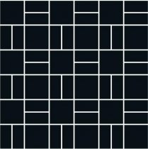 Winckelmans Mosaic H H1 Black Noi 31.8x31.8
