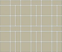 Winckelmans Mosaic H H6 Pale Grey Grp 26.5x31.8