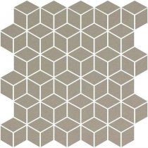 Winckelmans Mosaic Special Shapes Alternative Layout Diamonds Pale Grey Grp 27.5x28.5