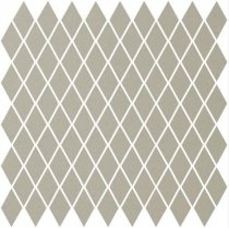 Winckelmans Mosaic Special Shapes Linear Layout Diamonds Pearl Grey Per 27x27.5