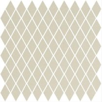 Winckelmans Mosaic Special Shapes Linear Layout Diamonds White Bau 27x27.5