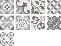 Wow Cement Tradition Decor Mix Grey 18.5x18.5