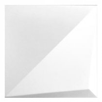 Wow Essential Noudel L White Gloss 25x25