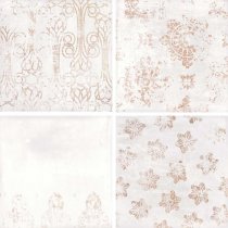 Wow Mestizaje Chateau Antique White Gloss 18.5x18.5