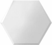 Wow Wow Collection Mini Hexa Contract Ice White Gloss 15x17.3