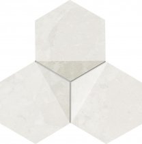 Zien Berlin Scoria Mosaic White 16.5x19.2