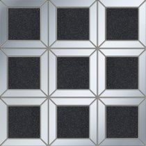 Zien Paris Lucid Mosaic Square Black 29.8x29.8