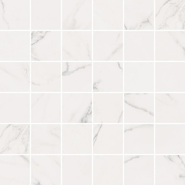 ABK Sensi Classic Mosaic Quadretti Statuario White Sable 30x30