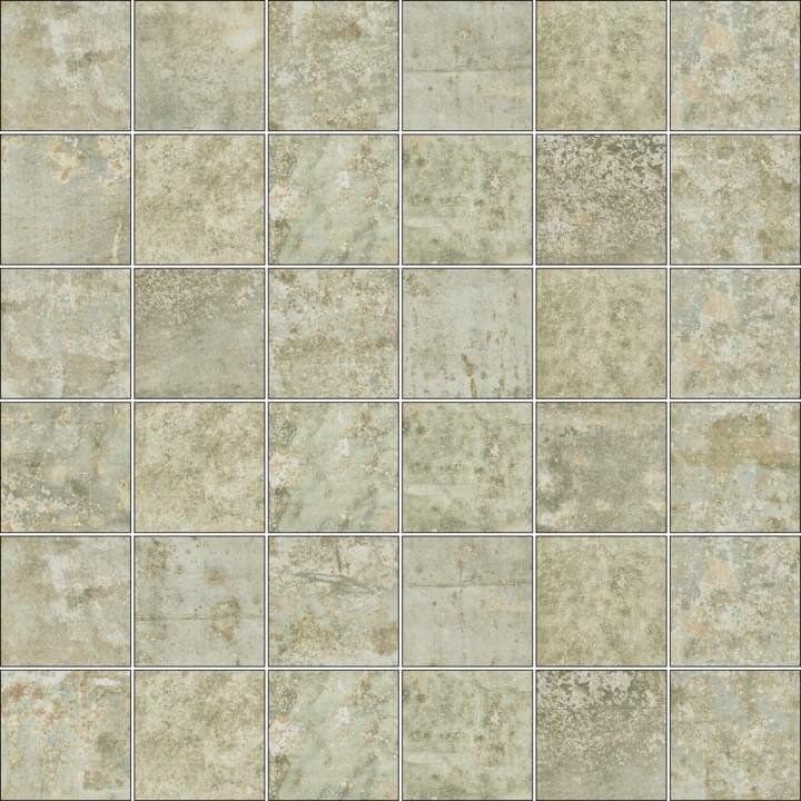 Aparici Grunge Grey Lappato Mosaico 5x5 29.75x29.75