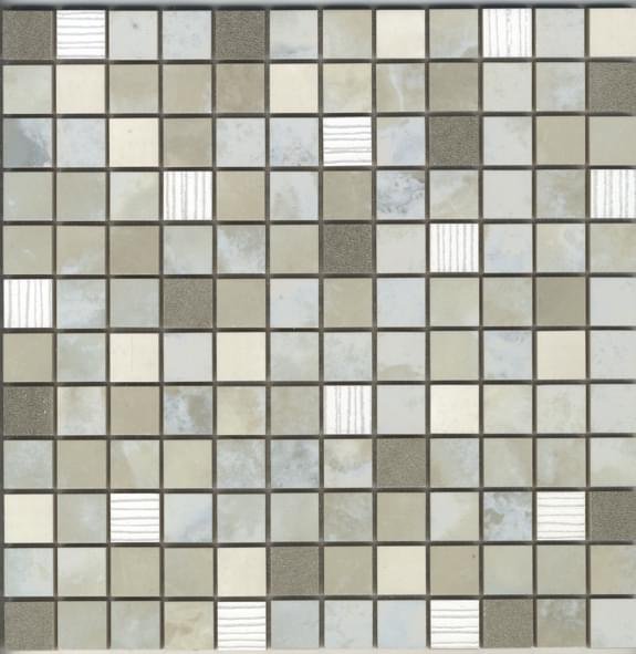 Aparici Monaco Turquoise Mosaico Decor 2.5x2.5 29.75x29.75