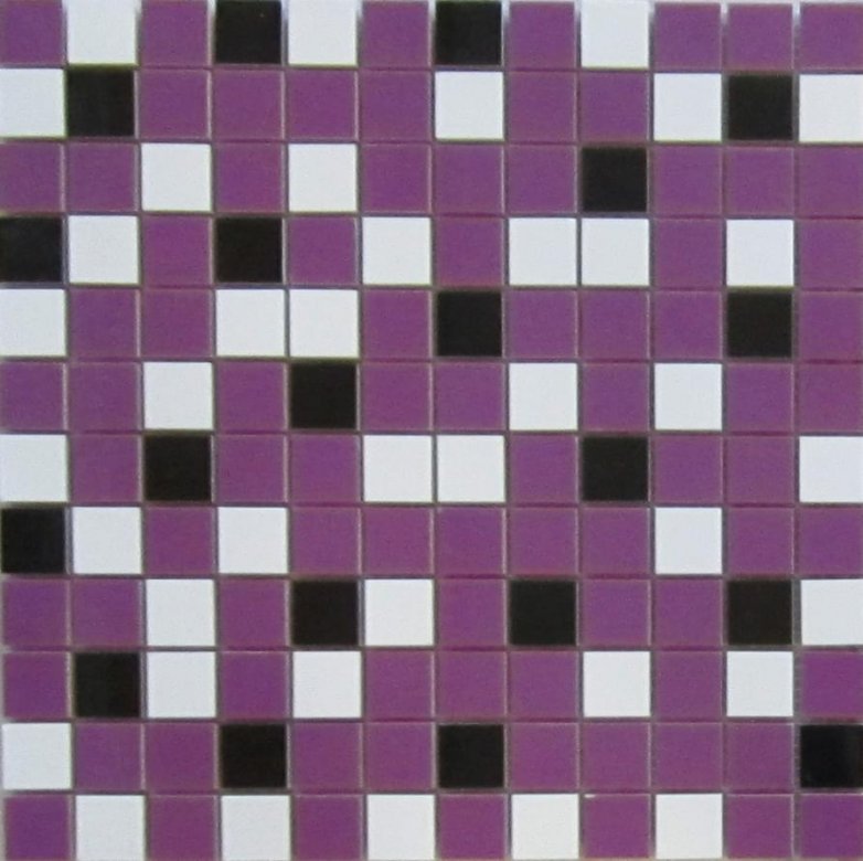 Aparici Nordic Mix Purple Mosaico 2.5x2.5 29.75x29.75