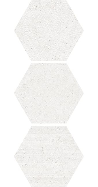 Apavisa Nanoconcept White Mix Hexagon 25x29