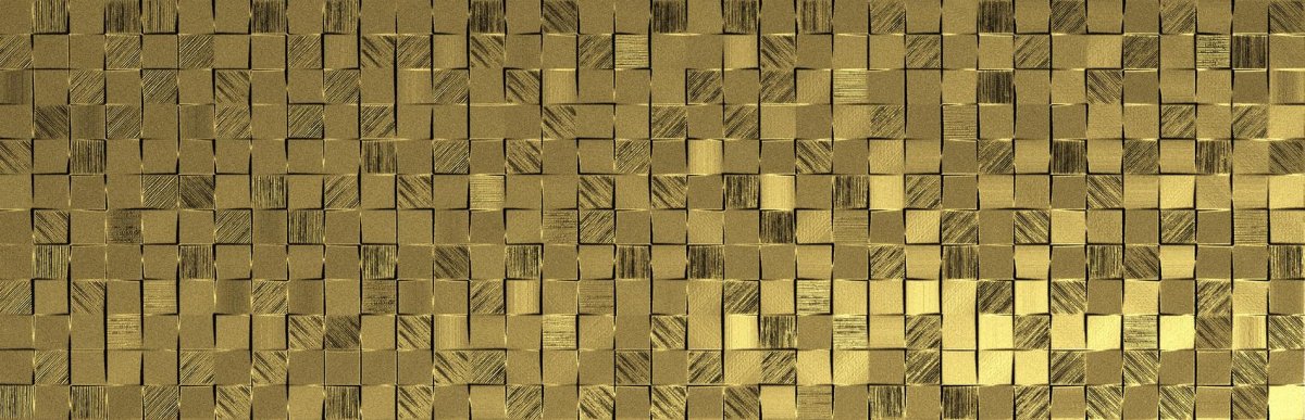 Apavisa Nanoiconic Gold Cubic 29.75x89.46