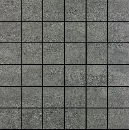 Apavisa Pelle Anthracite Natural Mosaic 5x5 29.75x29.75