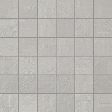 Apavisa Rendering Grey Natural Decor Mosaico 29.75x29.75