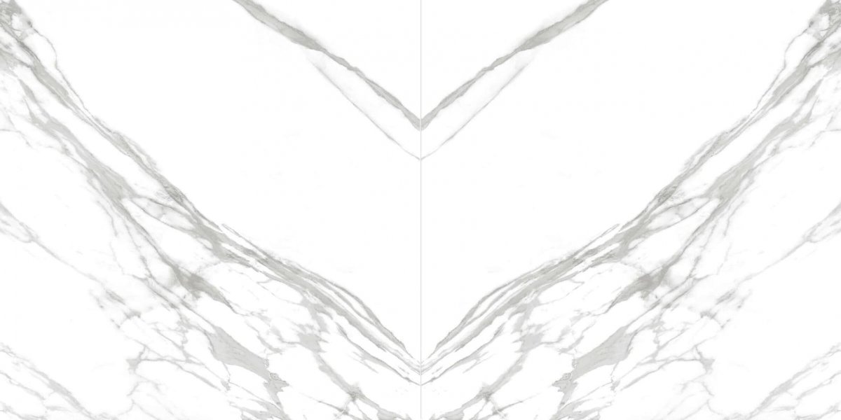 Artcer ArtSlab Marble Calacatta White A B 120x120