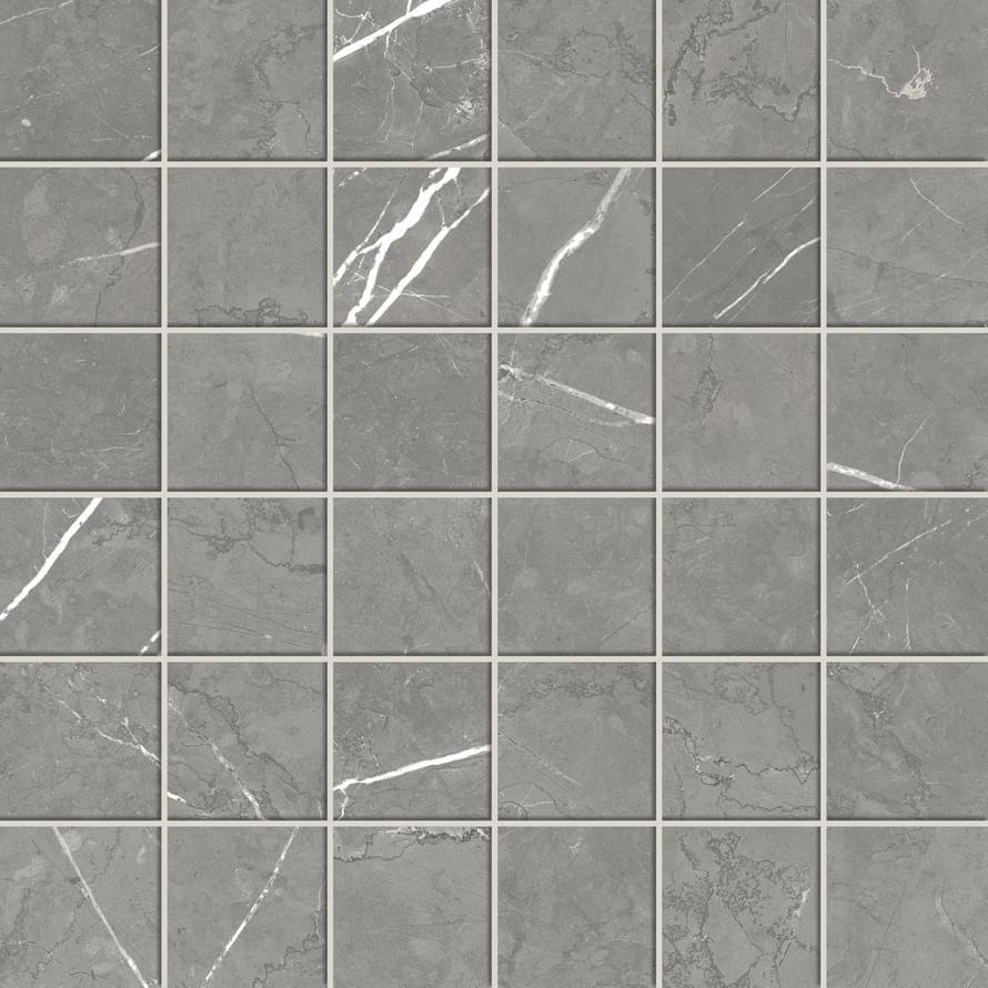 Atlas Concorde Russia Forte Dei Marmi Elegant Grey Mosaic Cer 30x30