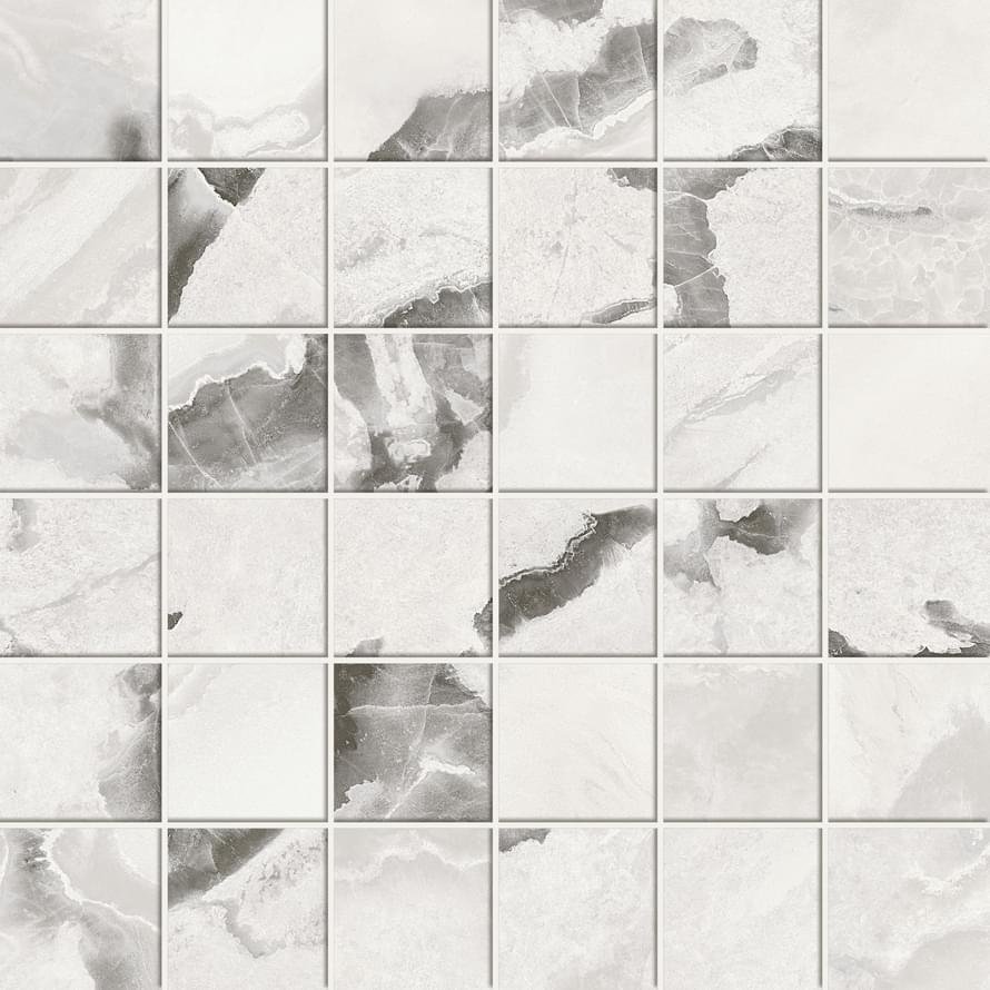 Atlas Concorde Russia Forte Dei Marmi Quark Oyster White Mosaic Cer 30x30