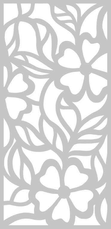 Ava Marmi Lasa Flowers Lappato Rettificato 115x235.5