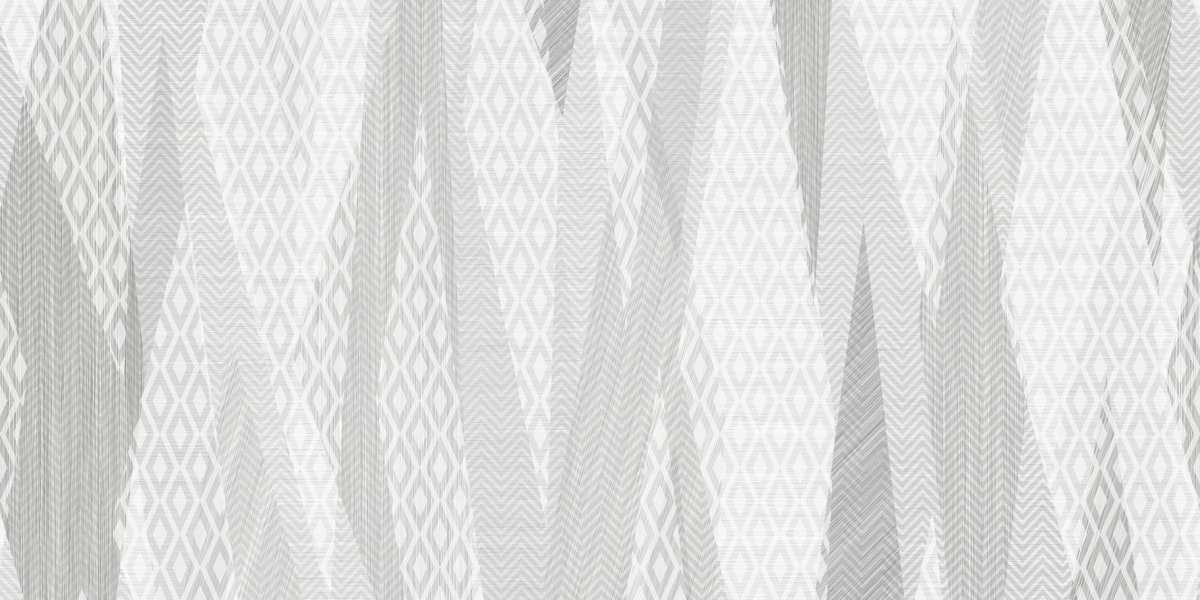 Березакерамика Эклипс Светло-Серый Декор 1 25x50