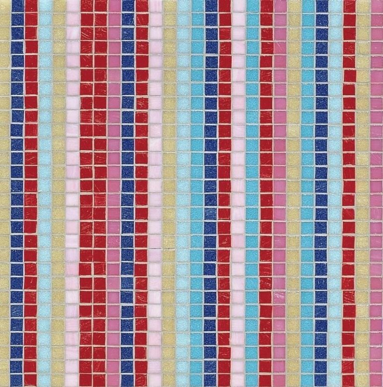 Bisazza Decori 10 Stripes Summer 32.2x32.2