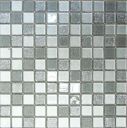 Bonaparte Mosaics Shine Silver 30x30