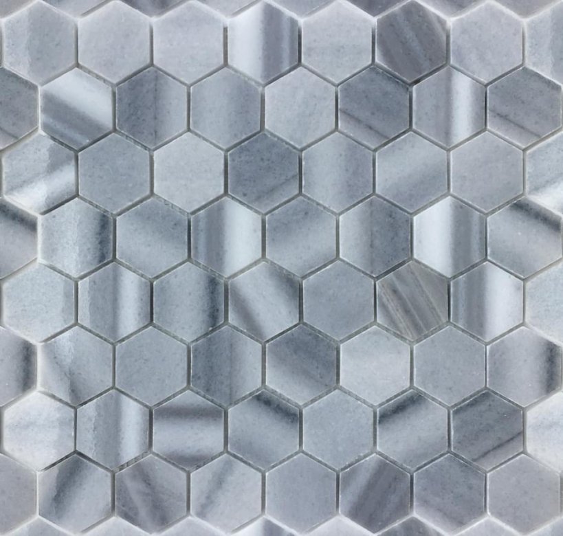 Caramelle Pietrine Hexagonal Cristallino Striato Pol 23x40 29.2x29.8