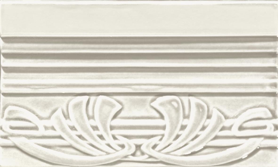 Ceramiche Grazia Epoque Terminale Deco Bianco Craquele 12x20