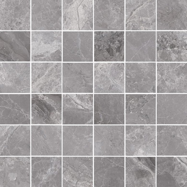 Cerdomus Supreme Mosaico 4.7 Grey Levigato 30x30