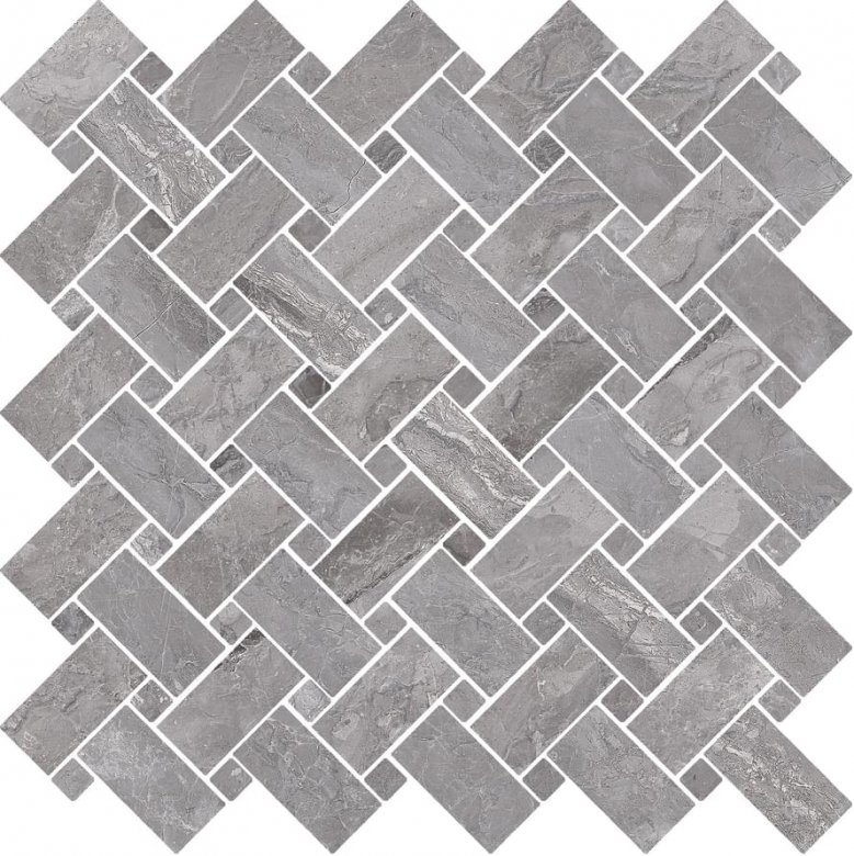 Cerdomus Supreme Mosaico Kadi Grey levigato 30x30