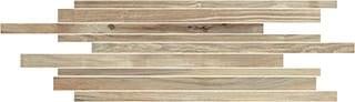 Cerim Hi Wood Walnut Modulo Listello Sfalsato Lucido 15x40