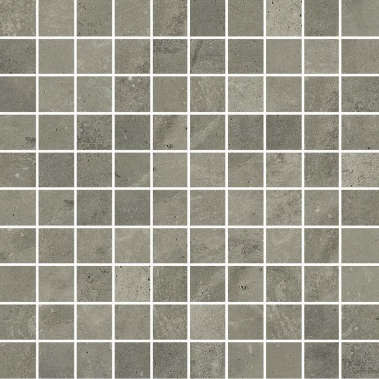 Cerim Maps Dark Grey Mosaic 3x3 30x30