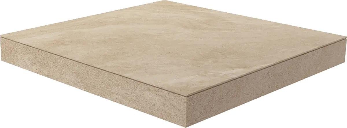 Del Conca Gardena Hgr1 Gradone Beige Ang Rett Hard 33x33