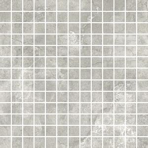 Diesel Solid Concrete Mosaico White 30x30