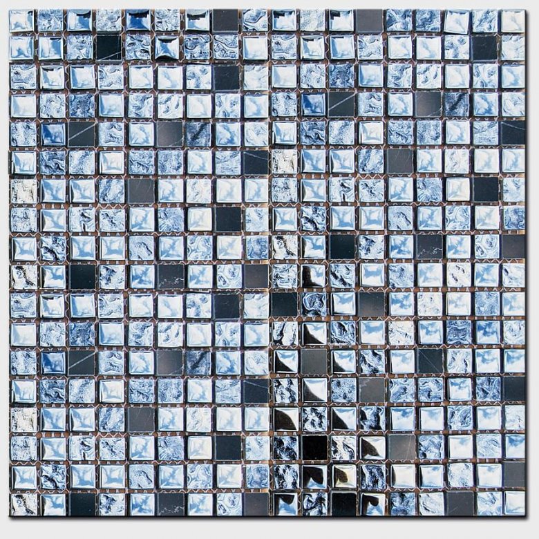 Diffusion Alu Emoi Futurisme Mosaique Mix 1.5x1.5 30x30