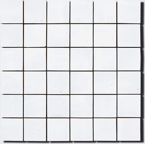 Diffusion Zellige Mosaic Blanc Neige 1 30x30