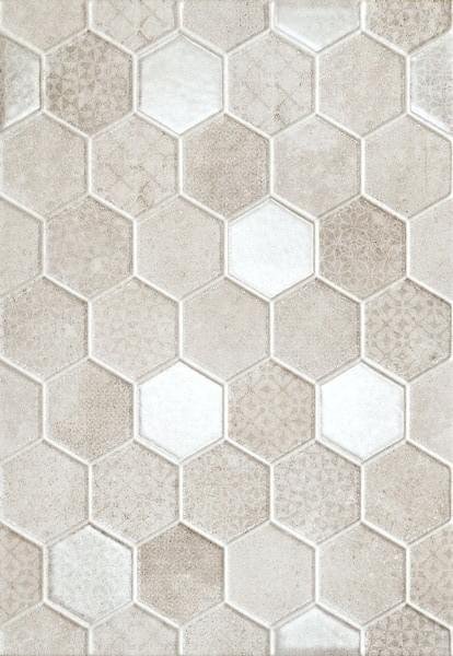 Domino Ceramika Magnetia Decor Hexa A 25x36