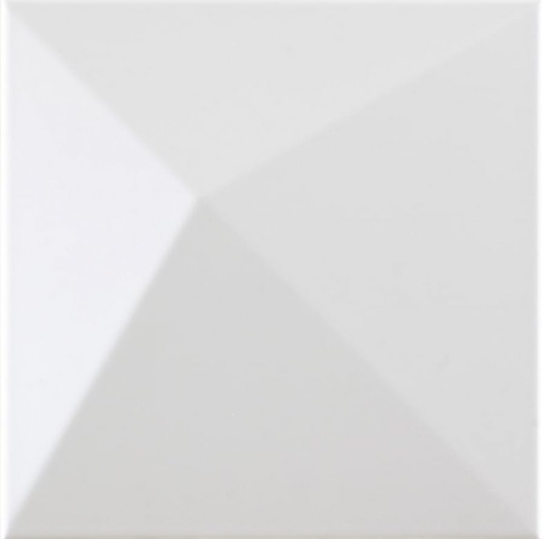Dune Shapes 1 Kioto White Gloss 25x25