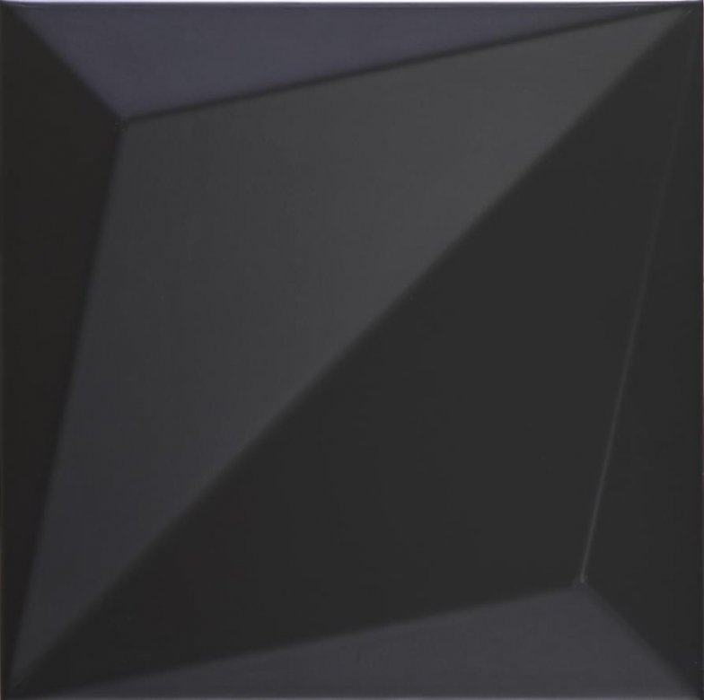 Dune Shapes 1 Origami Black 25x25
