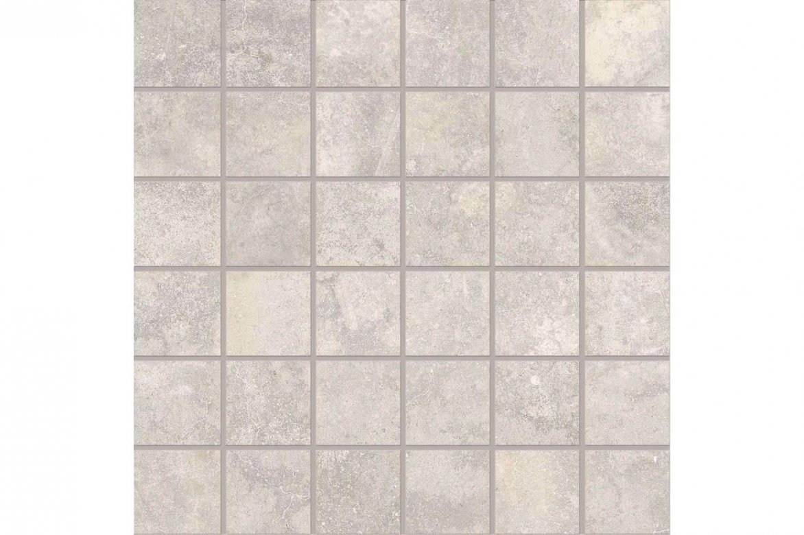 Emil Ceramica Fabrika Mosaico 5X5 White Silktech 30x30