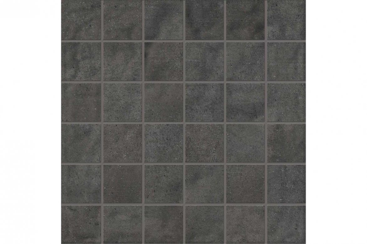 Emil Ceramica Forme Mosaico 5X5 Antracite Silktech 30x30