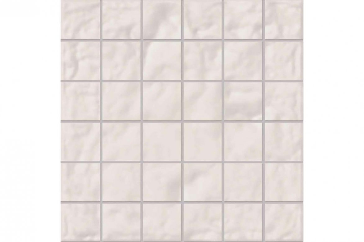 Emil Ceramica Forme Mosaico 5X5 Bianco Assoluto Silktech 30x30